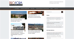 Desktop Screenshot of istitutoproform.org